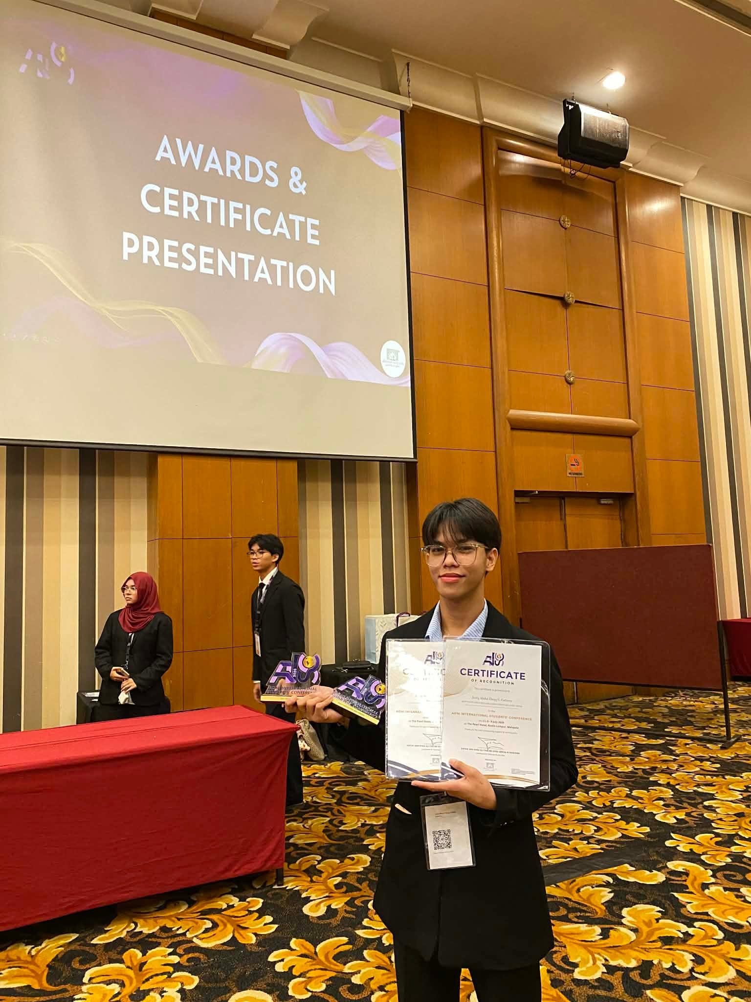 AMIS Brings Home Two Major Awards at the ADNI International Students Conference! 🏆🇲🇾
